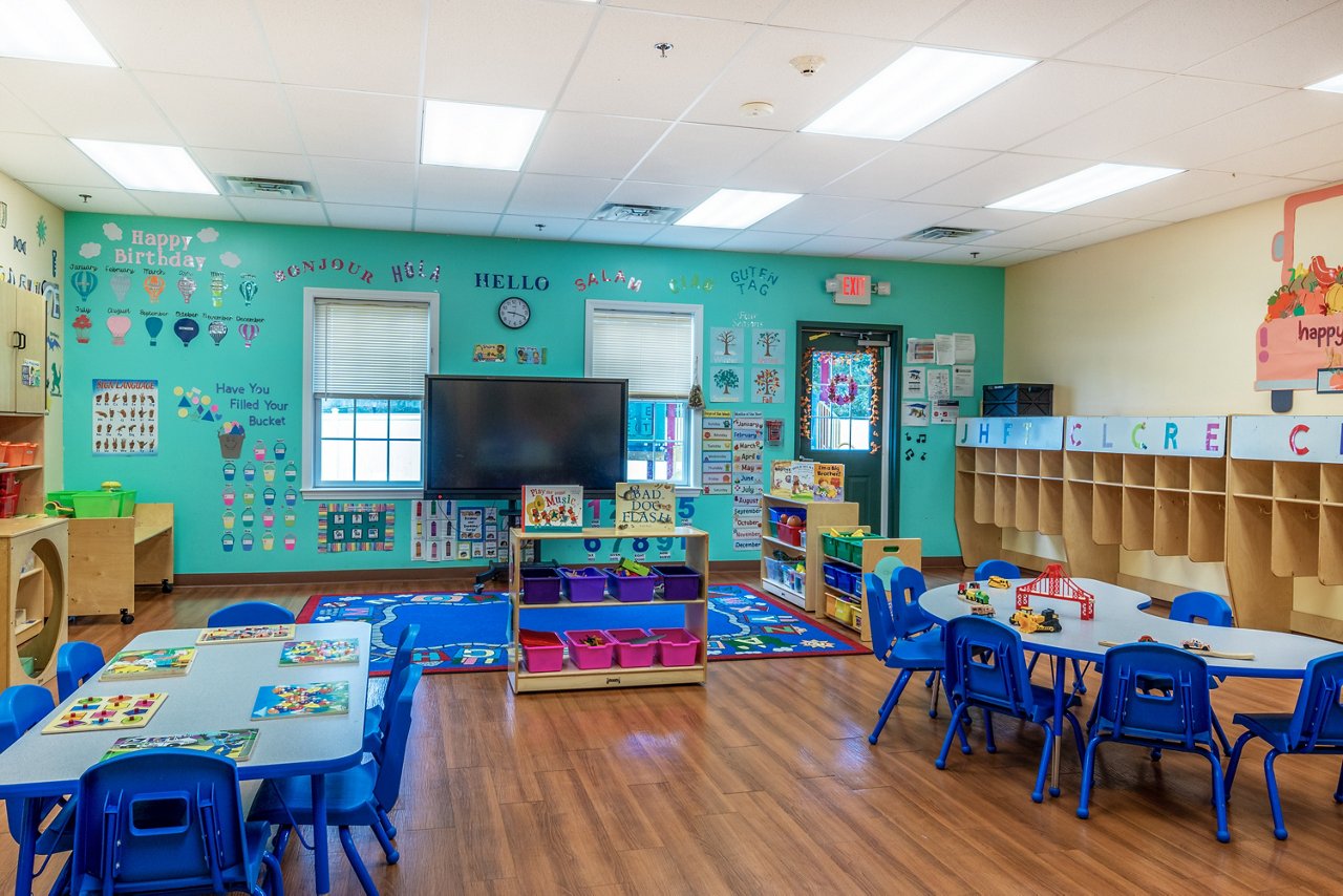 Classroom of the Goddard School in Middleton Massachusets